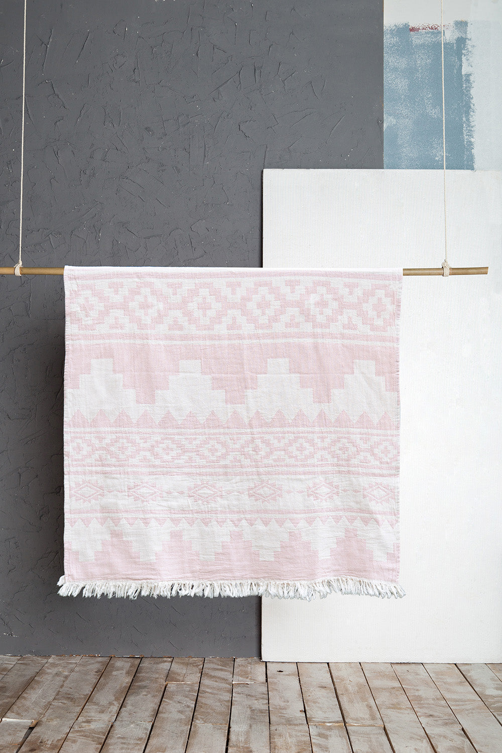 Stripe/ Rose Smoke