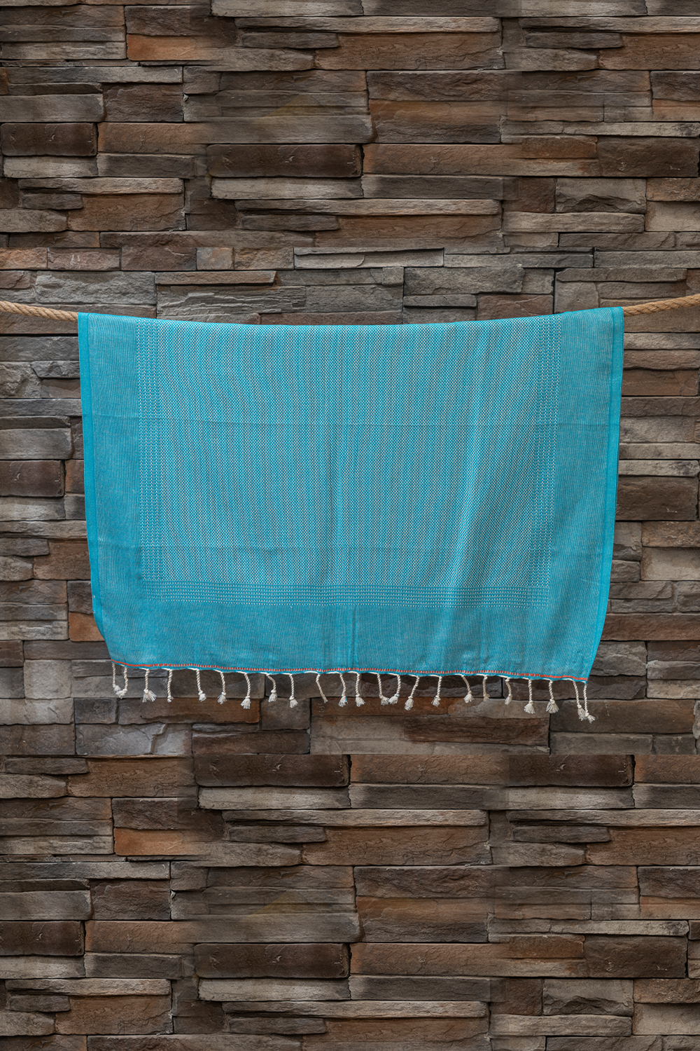 Pinstripe / Turquoise