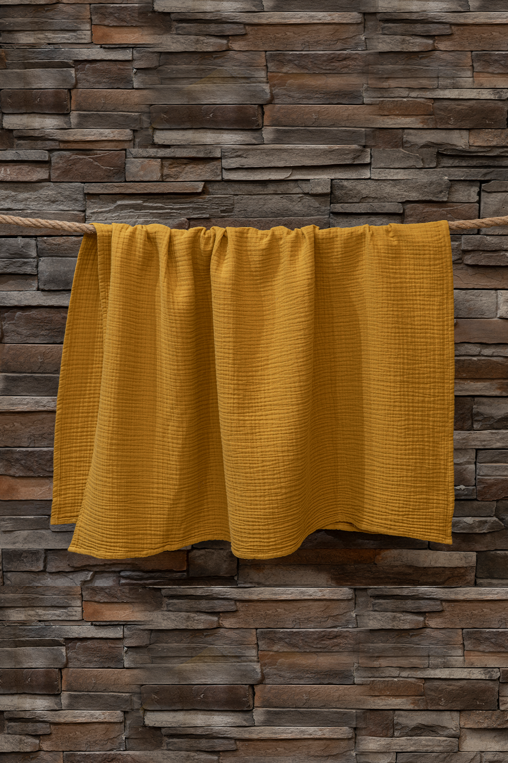 Baby Blanket - Curry