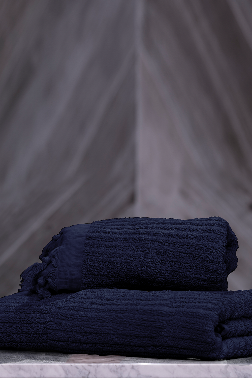 Palm Towel / Navy